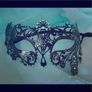 Laser cut masquerade mask